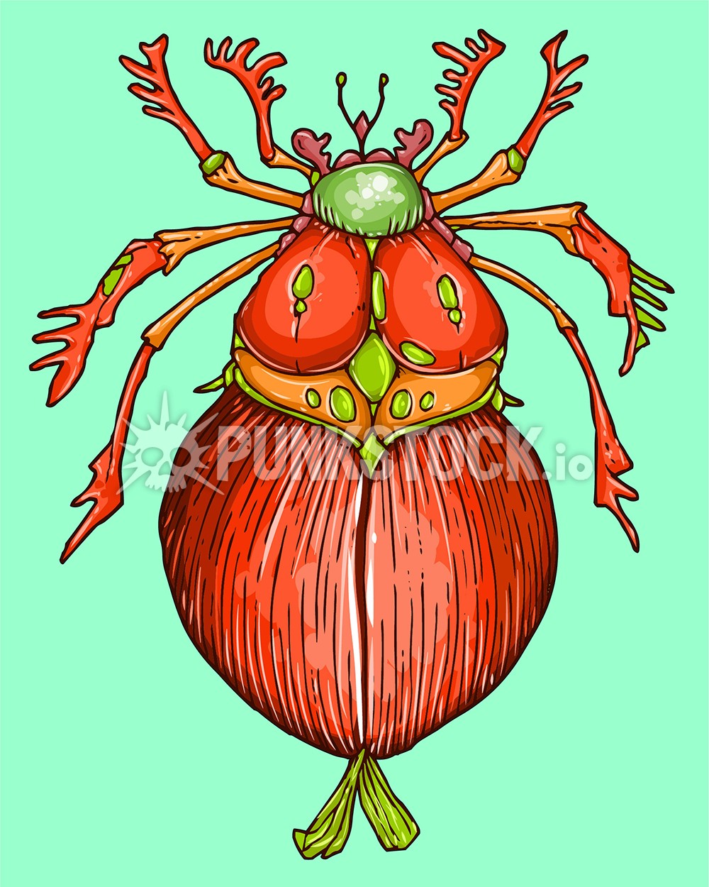 Bug #insect bugs vector graphic