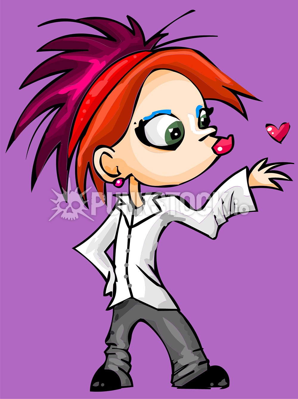 Girl teen teenager vector graphic