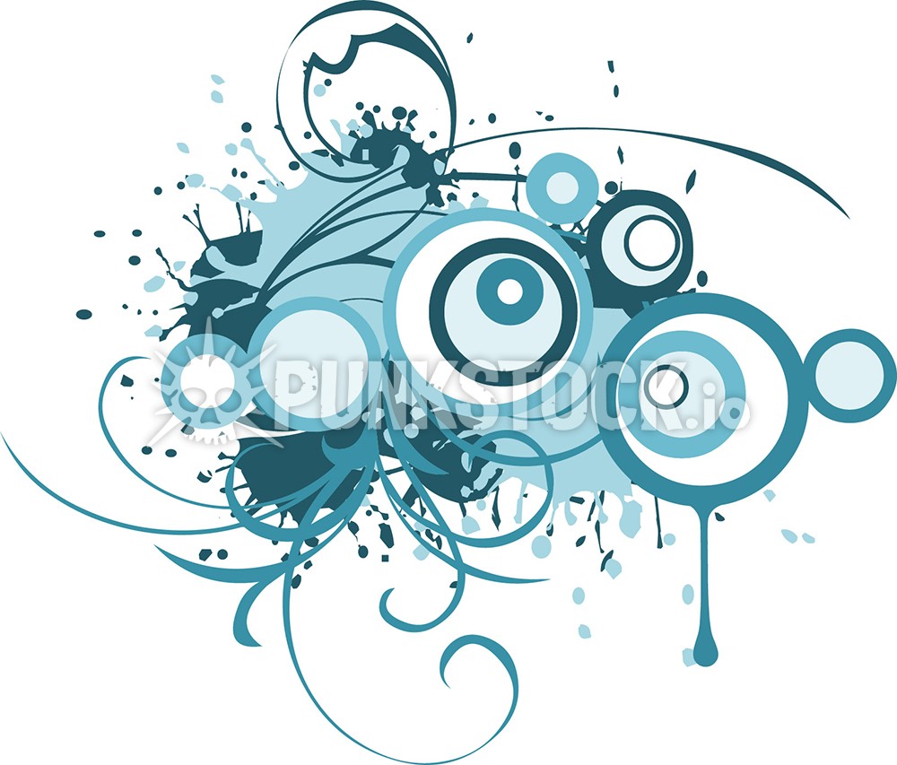 Ornamental flourish decorative flourish vector graphic