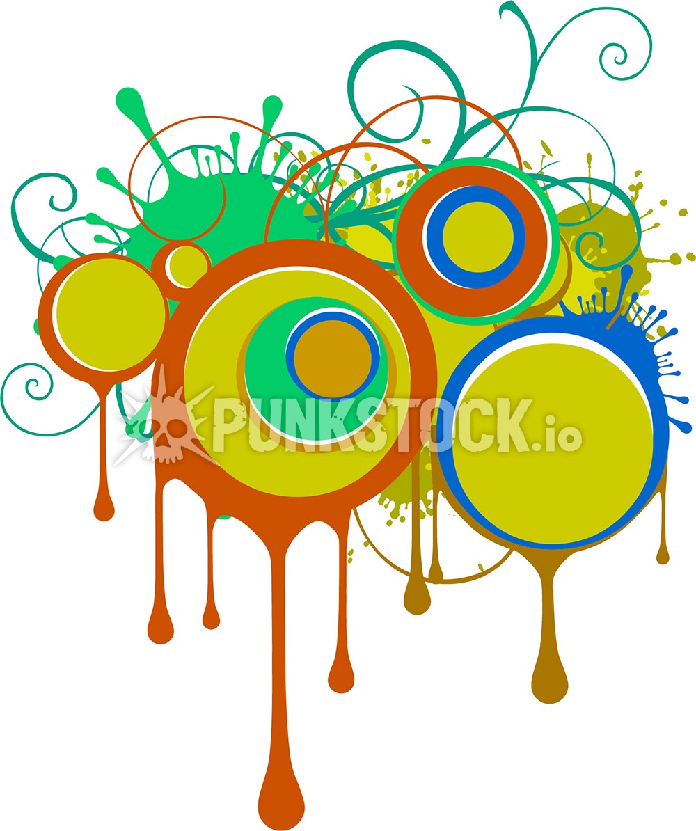 Ornamental flourish decorative flourish vector graphic