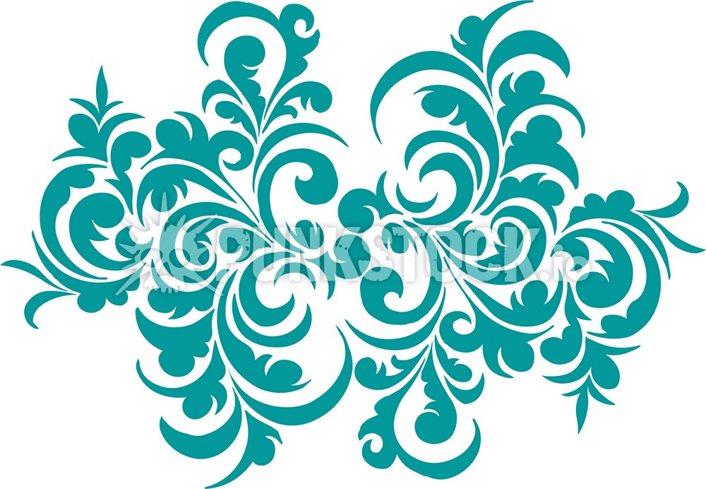 Ornamental flourish decorative flourish vector graphic