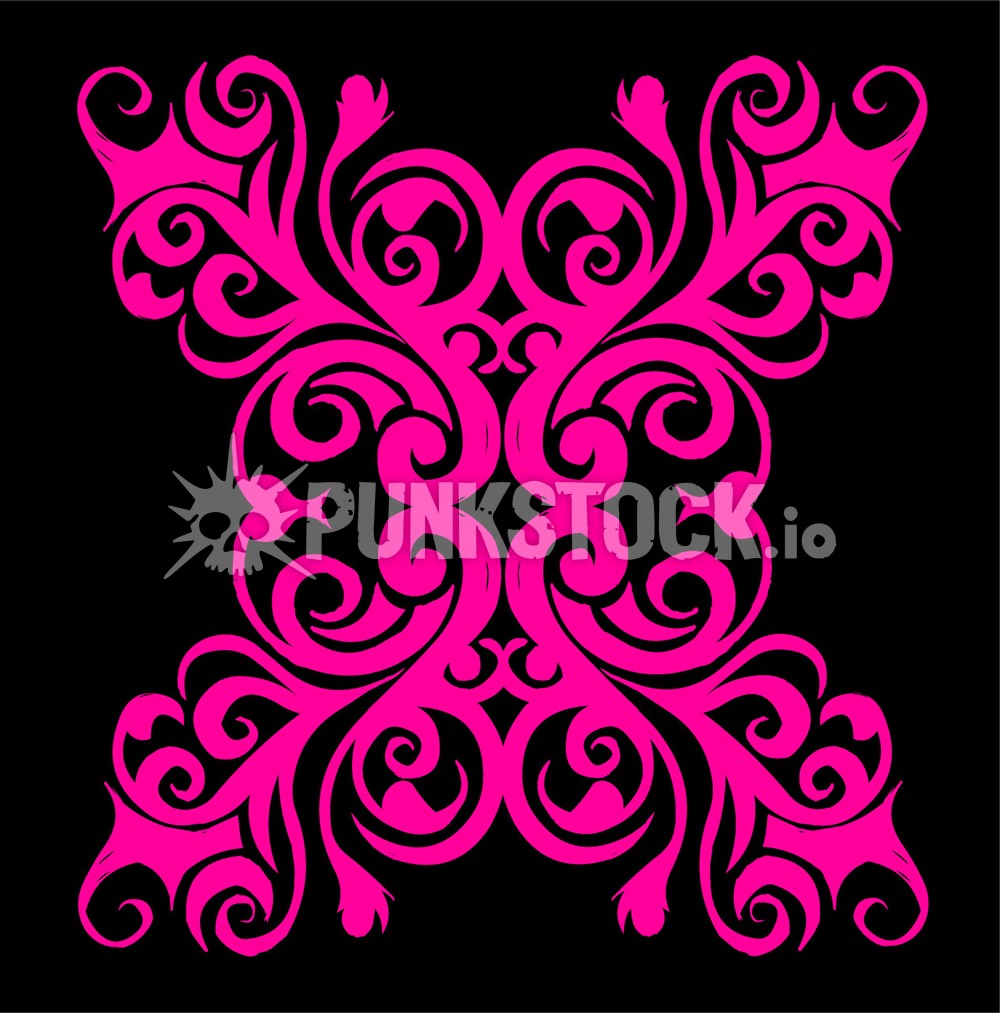 Ornamental flourish decorative flourish vector graphic