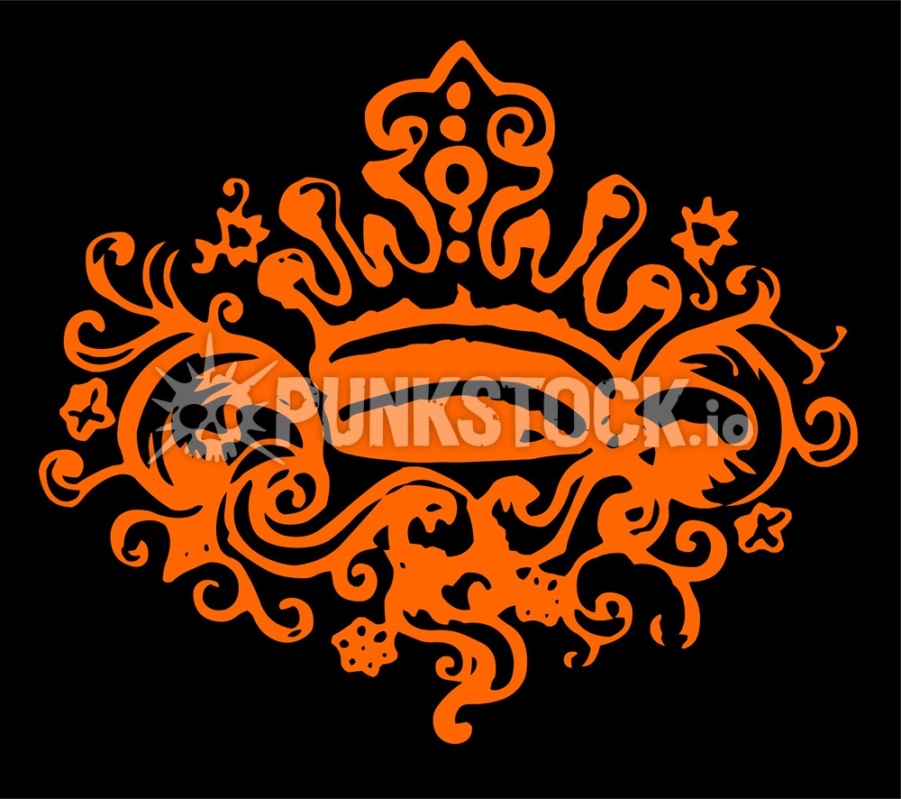 Ornamental flourish decorative flourish vector graphic