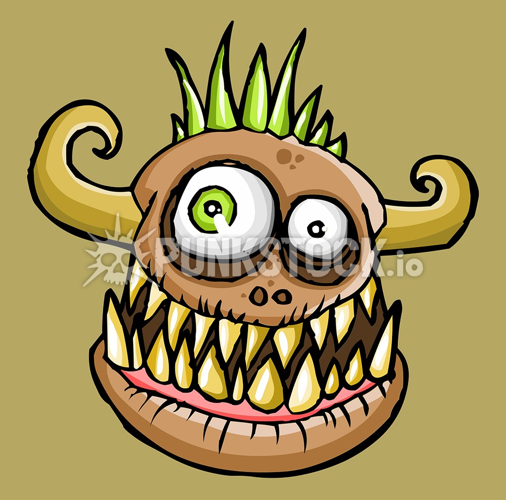 Monster monsters creature vector graphic