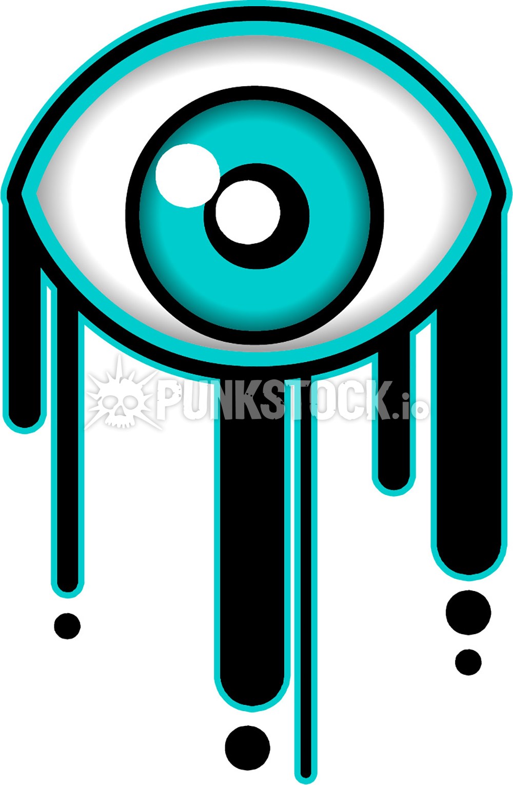 Drip dripping melt vector graphic