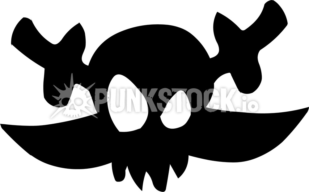 Pirate symbol sword vector graphic