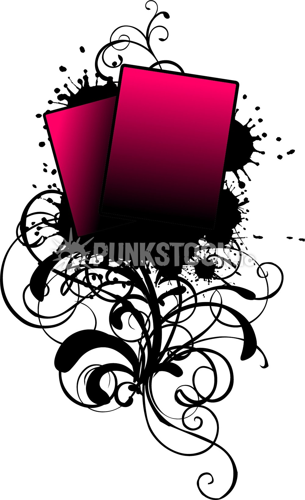 Paint splat splatter vector graphic