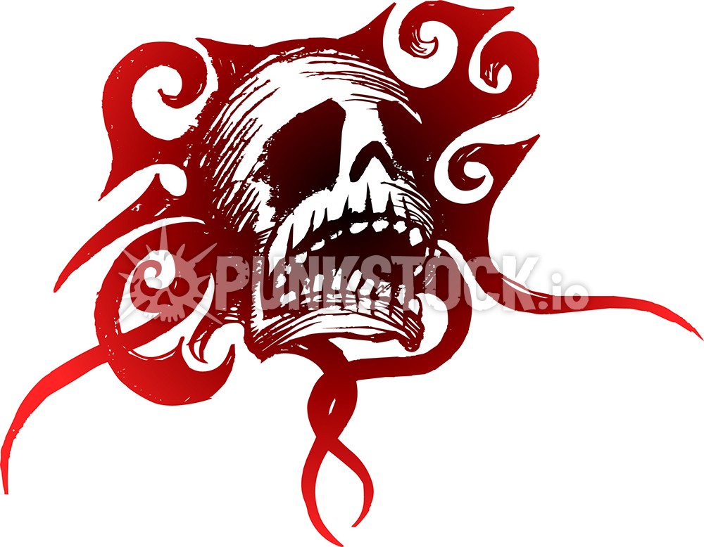 Skull skulls skeleton vector graphic