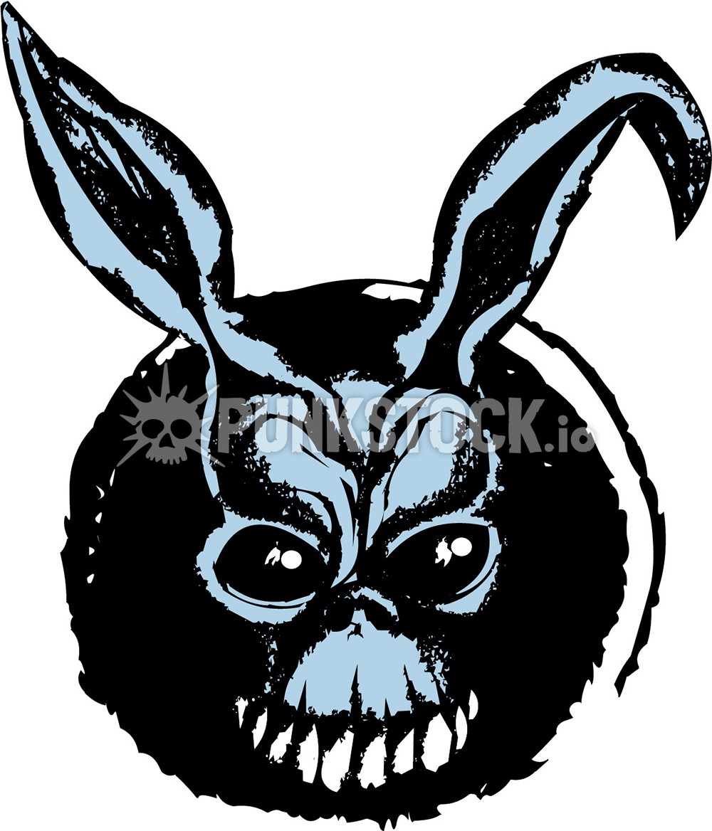 Donnie darko frank frank the bunny vector graphic