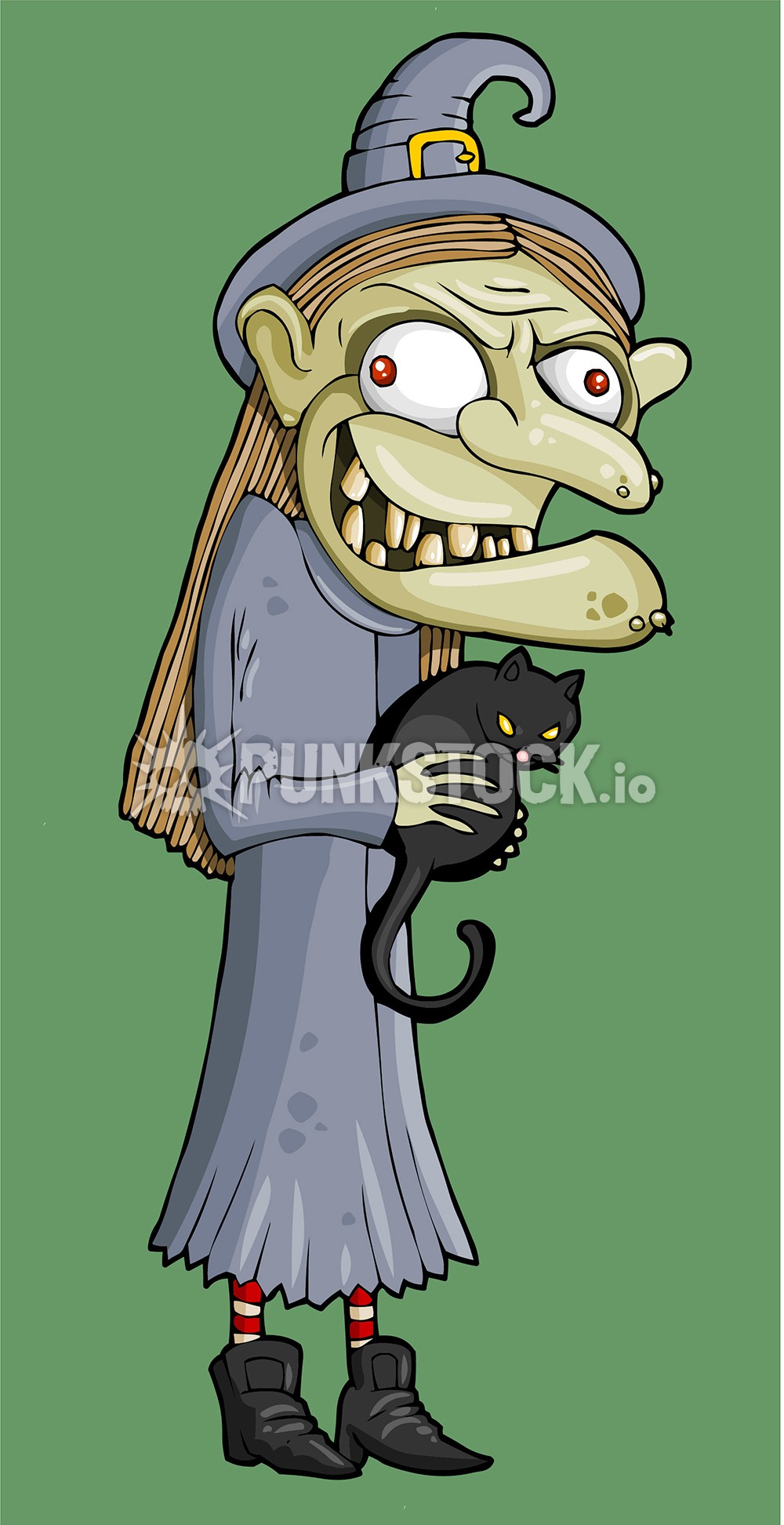 Witch witches haloween vector graphic