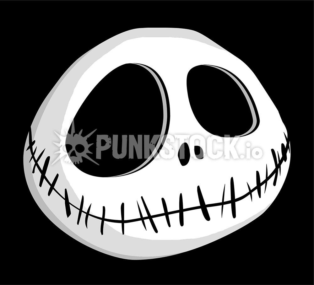 Nightmare before christmas nightmare jack vector graphic