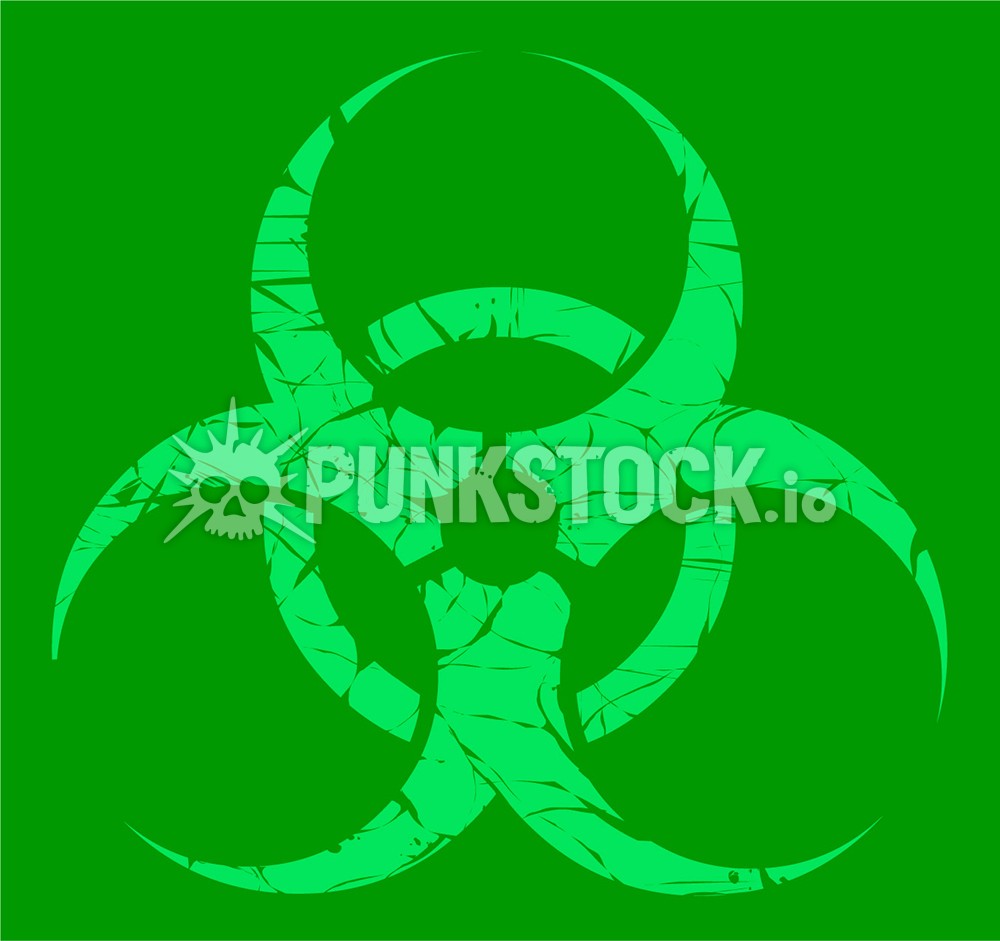 Hazard hazzard bio hazard vector graphic