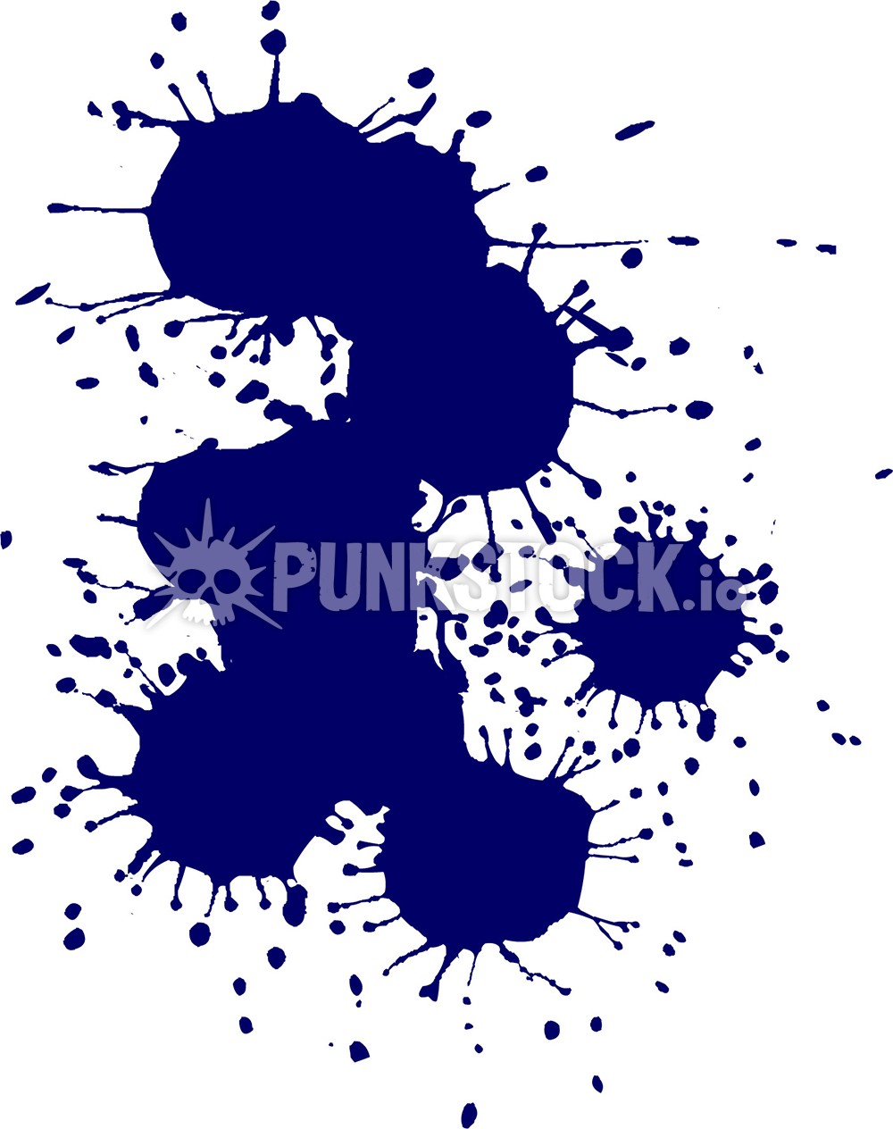Paint splat splatter vector graphic