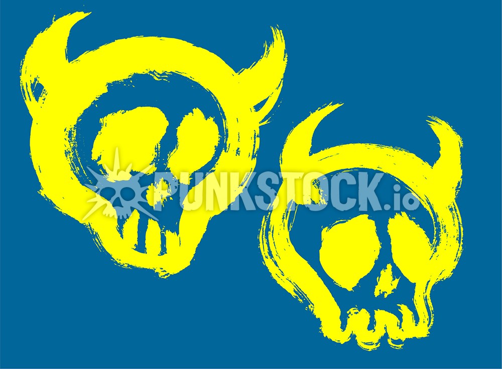 Skull skulls skeleton vector graphic