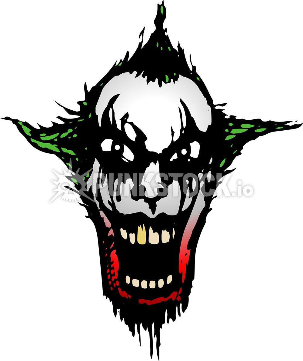 Sketch sketched joker vector graphic