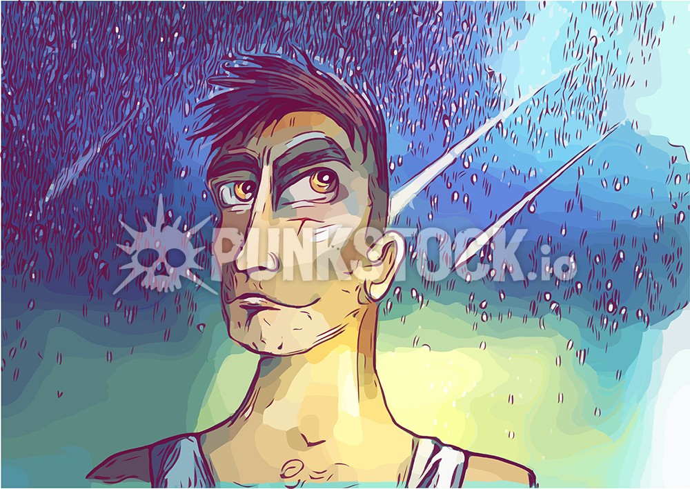 Man guy sexy vector graphic