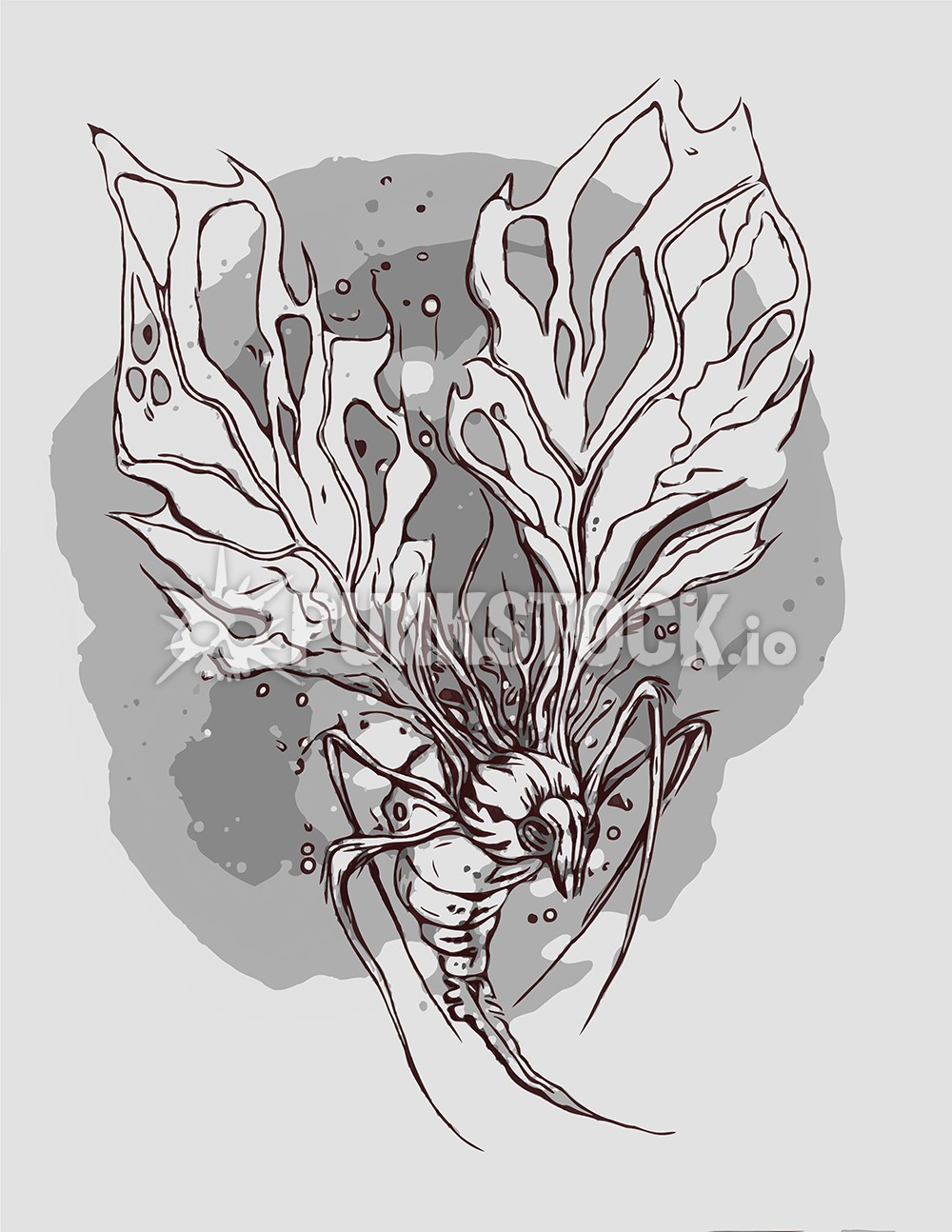 Bug insect bugs vector graphic