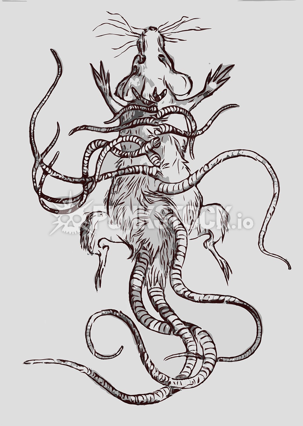 Rat rats vermin vector graphic