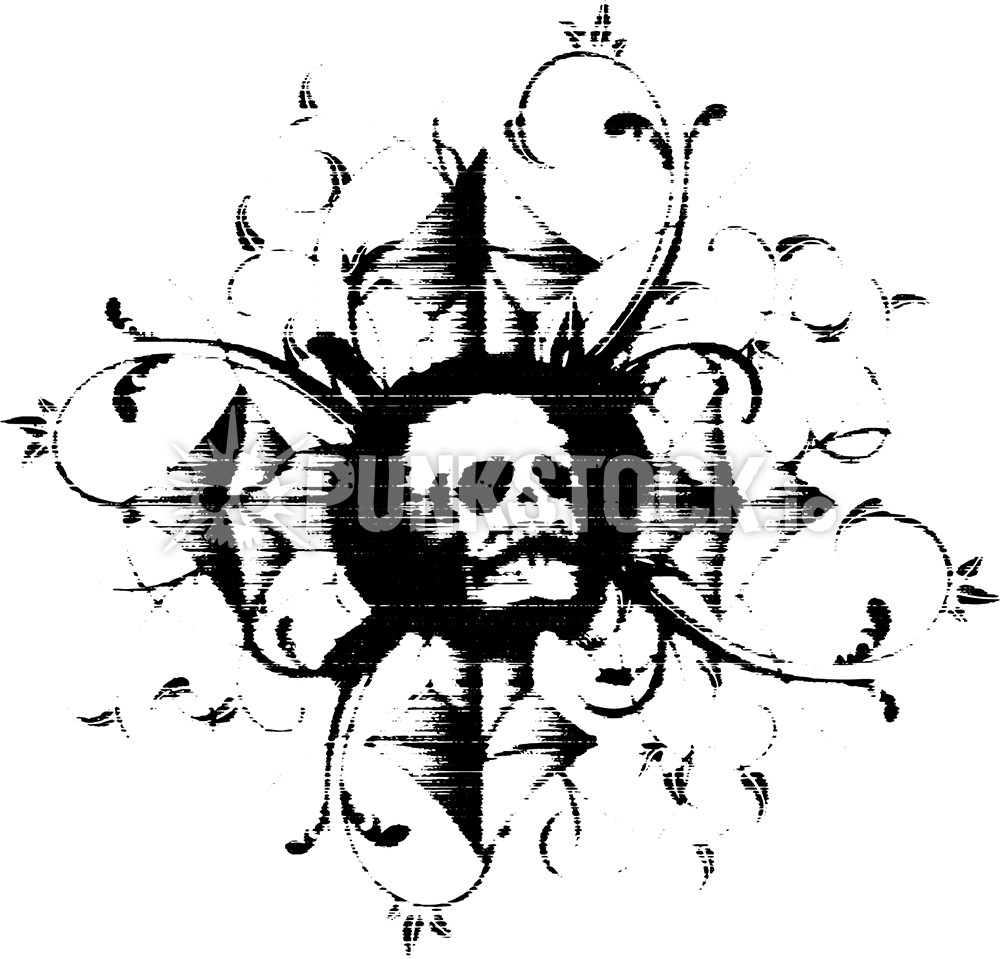 Ornamental flourish decorative flourish vector graphic