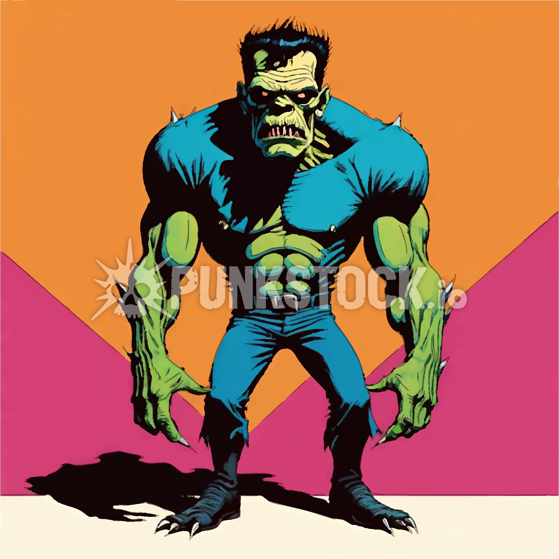 Green goblin goblins vector graphic