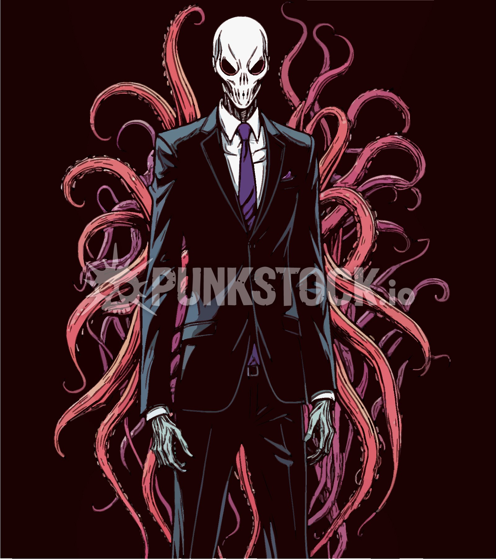 Creepypasta creepy pasta creepy vector graphic