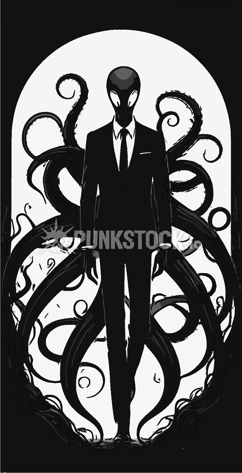 Creepypasta creepy pasta creepy vector graphic