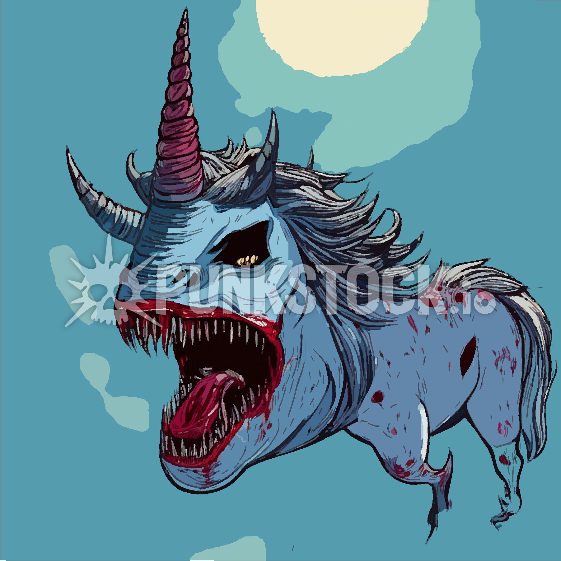 Unicorn horse unicorns vector graphic