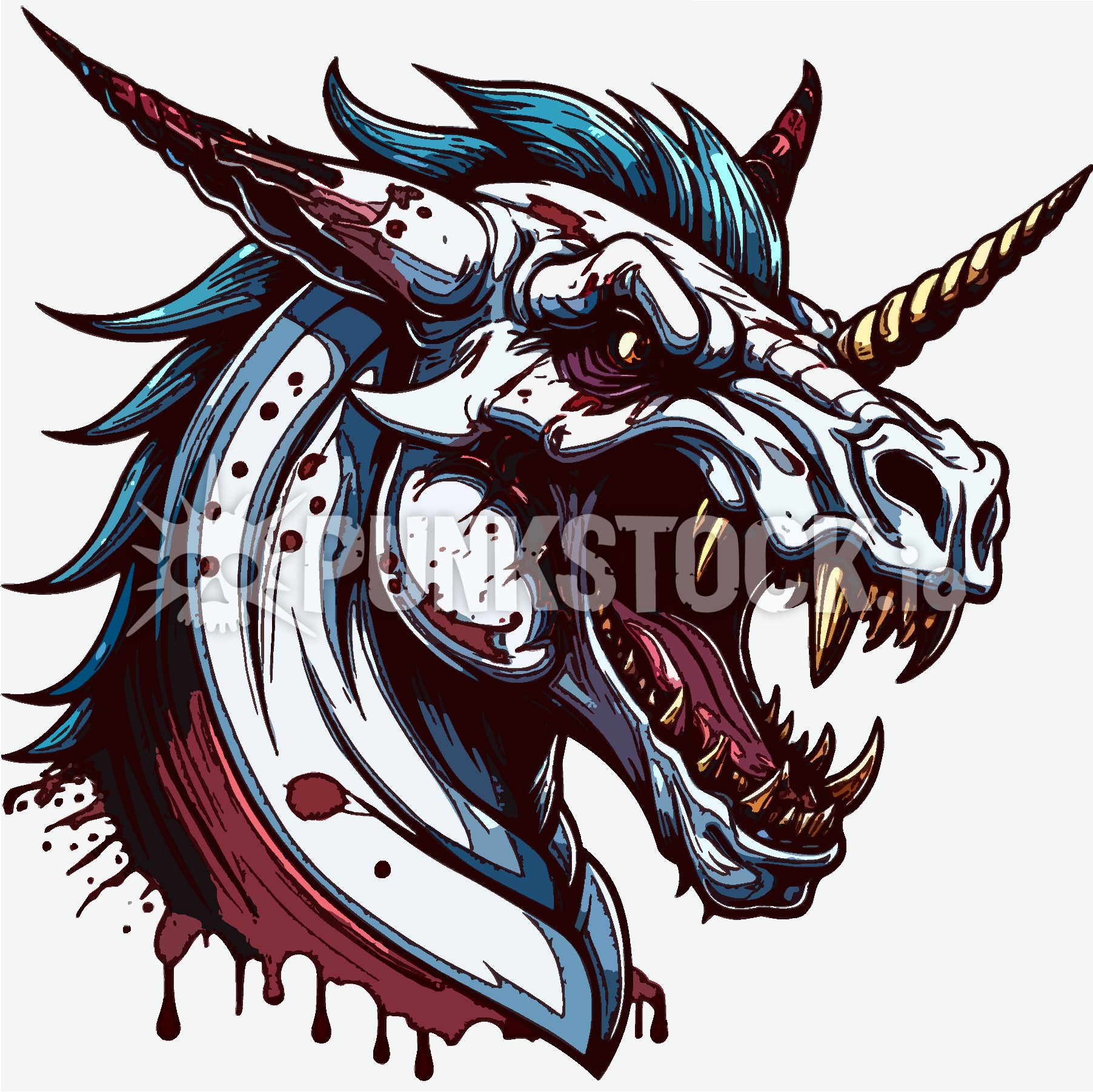 Unicorn horse unicorns vector graphic