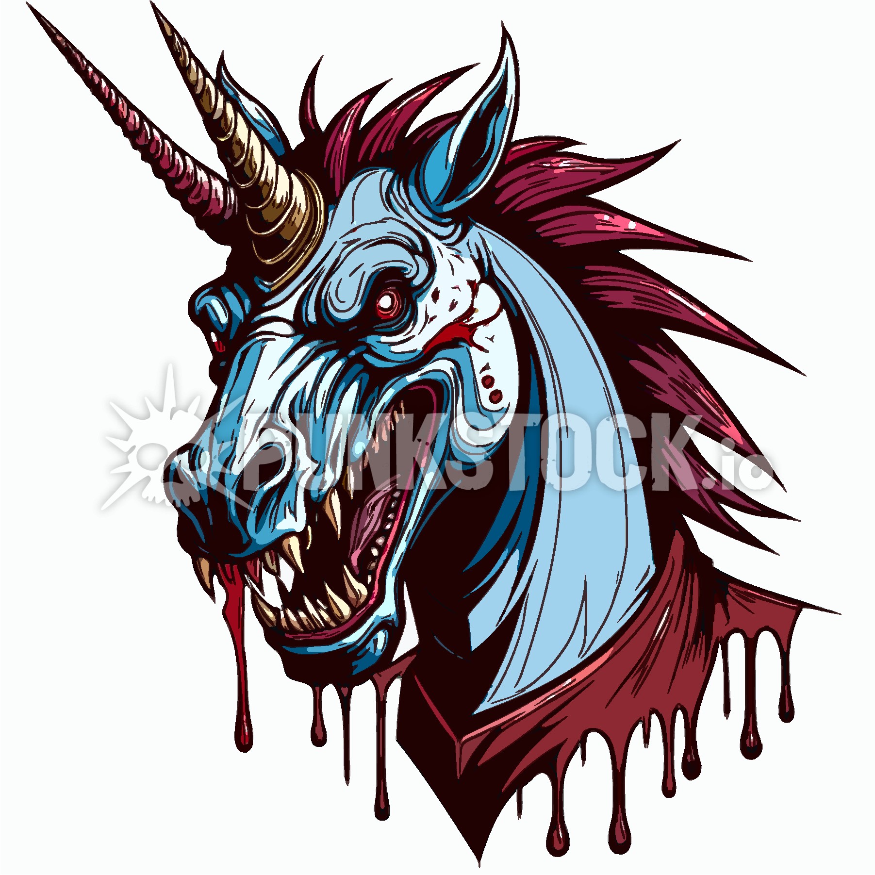 Unicorn unicorns horn vector graphic