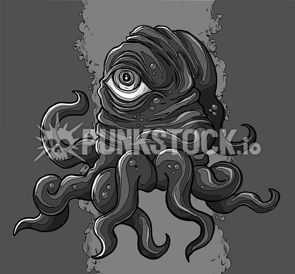 Squid squids octopus vector graphic