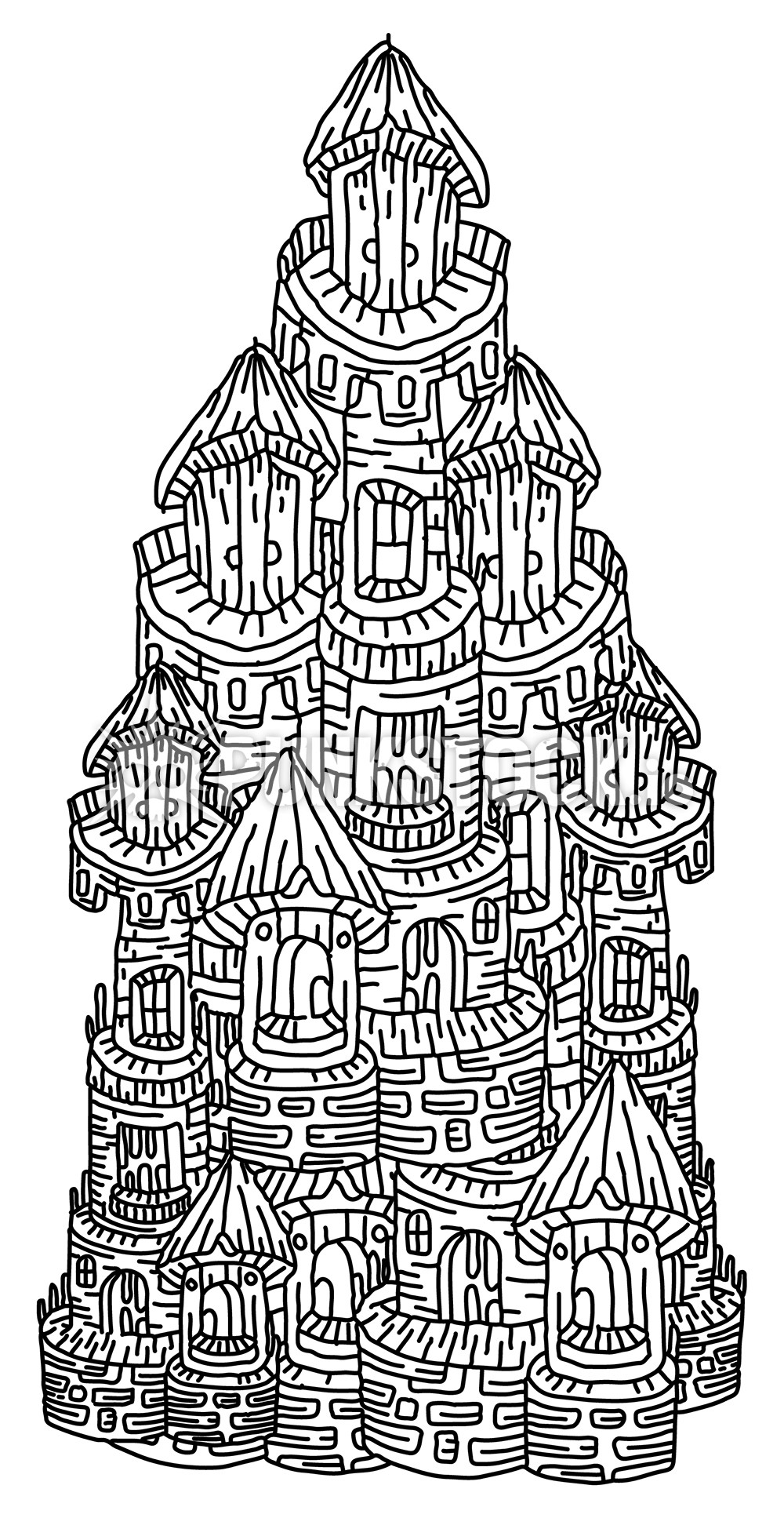 Sketch doodle drawing vector graphic