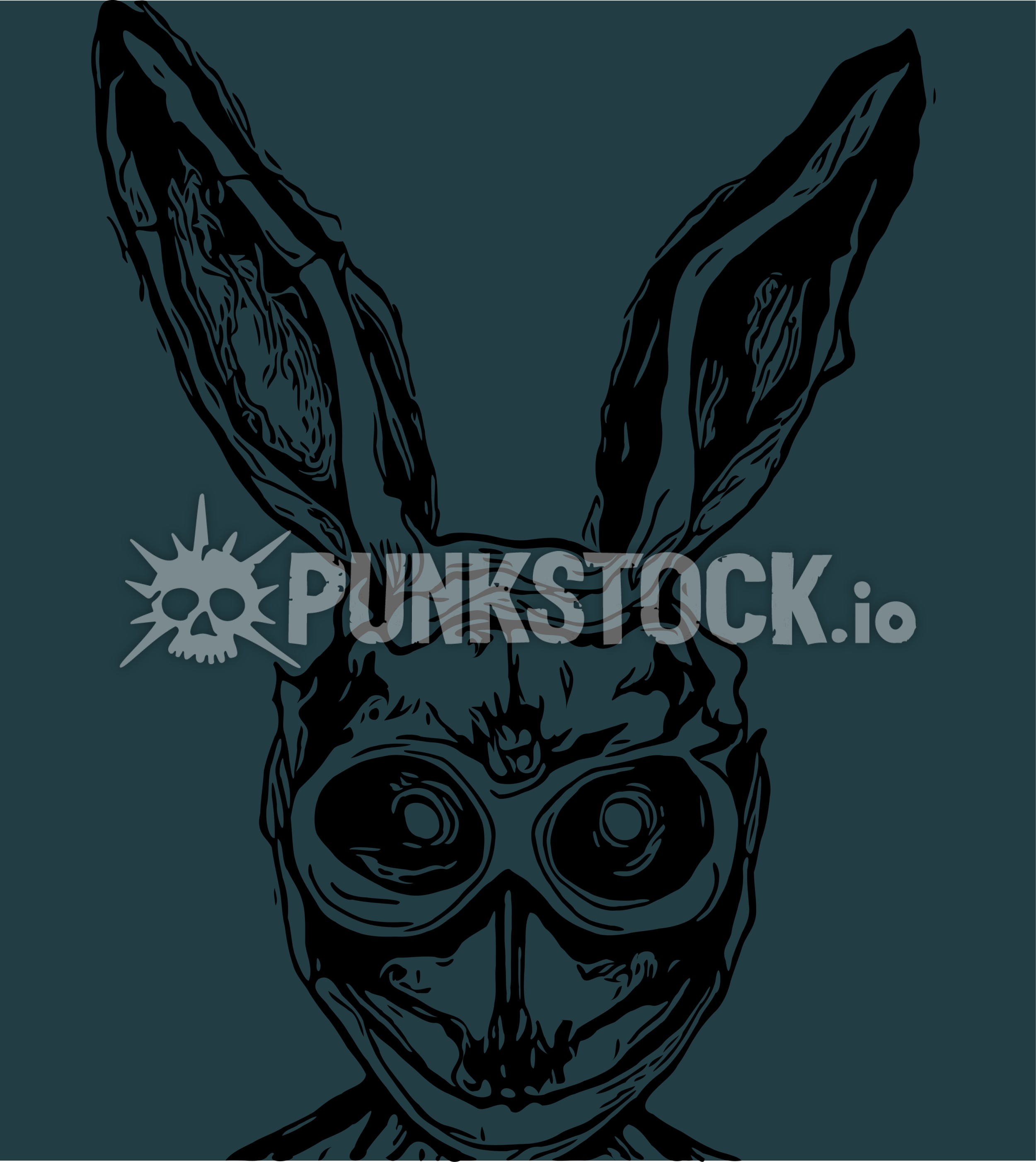 Frank bunny rabbit vector graphic