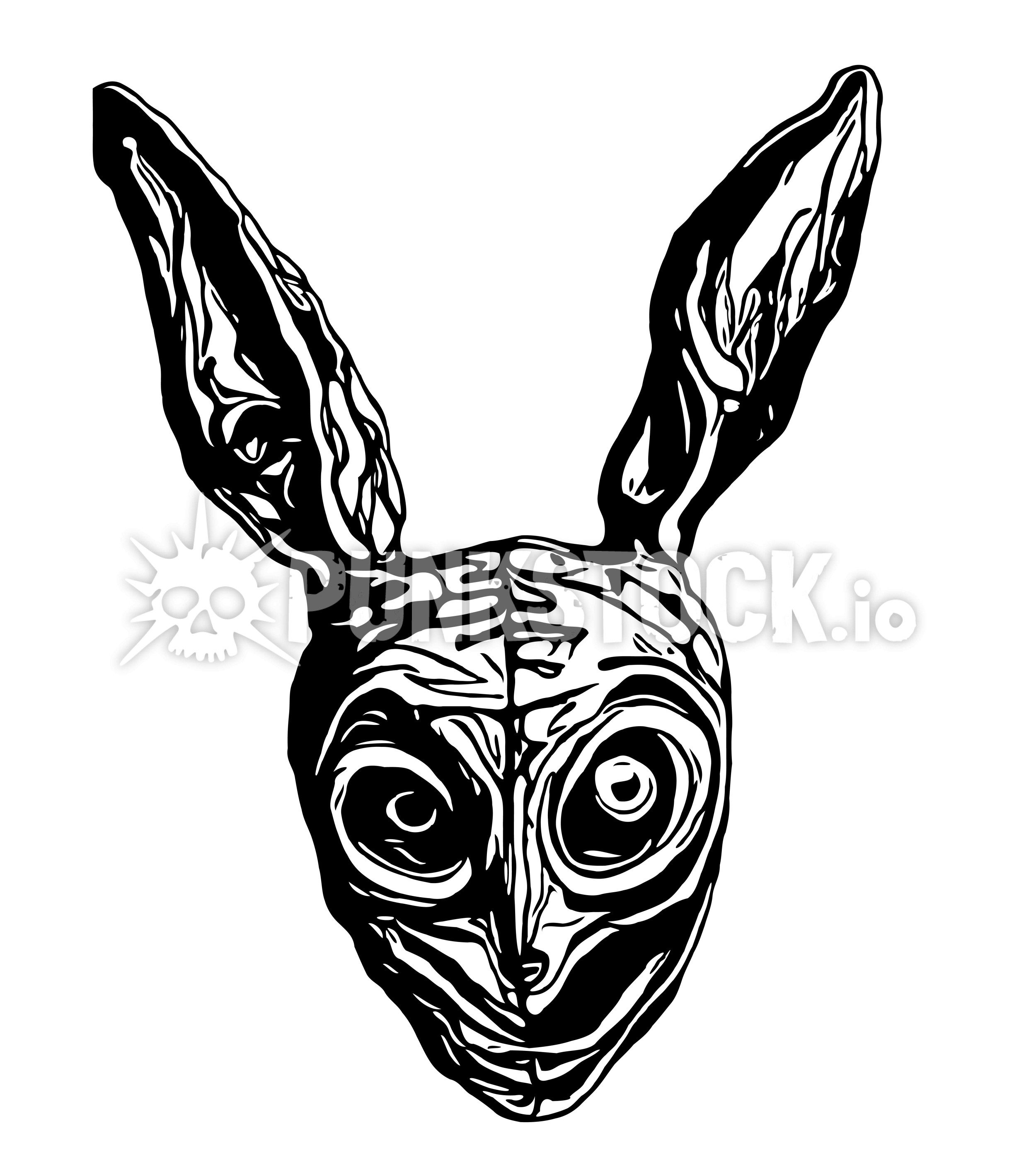 Frank bunny rabbit vector graphic