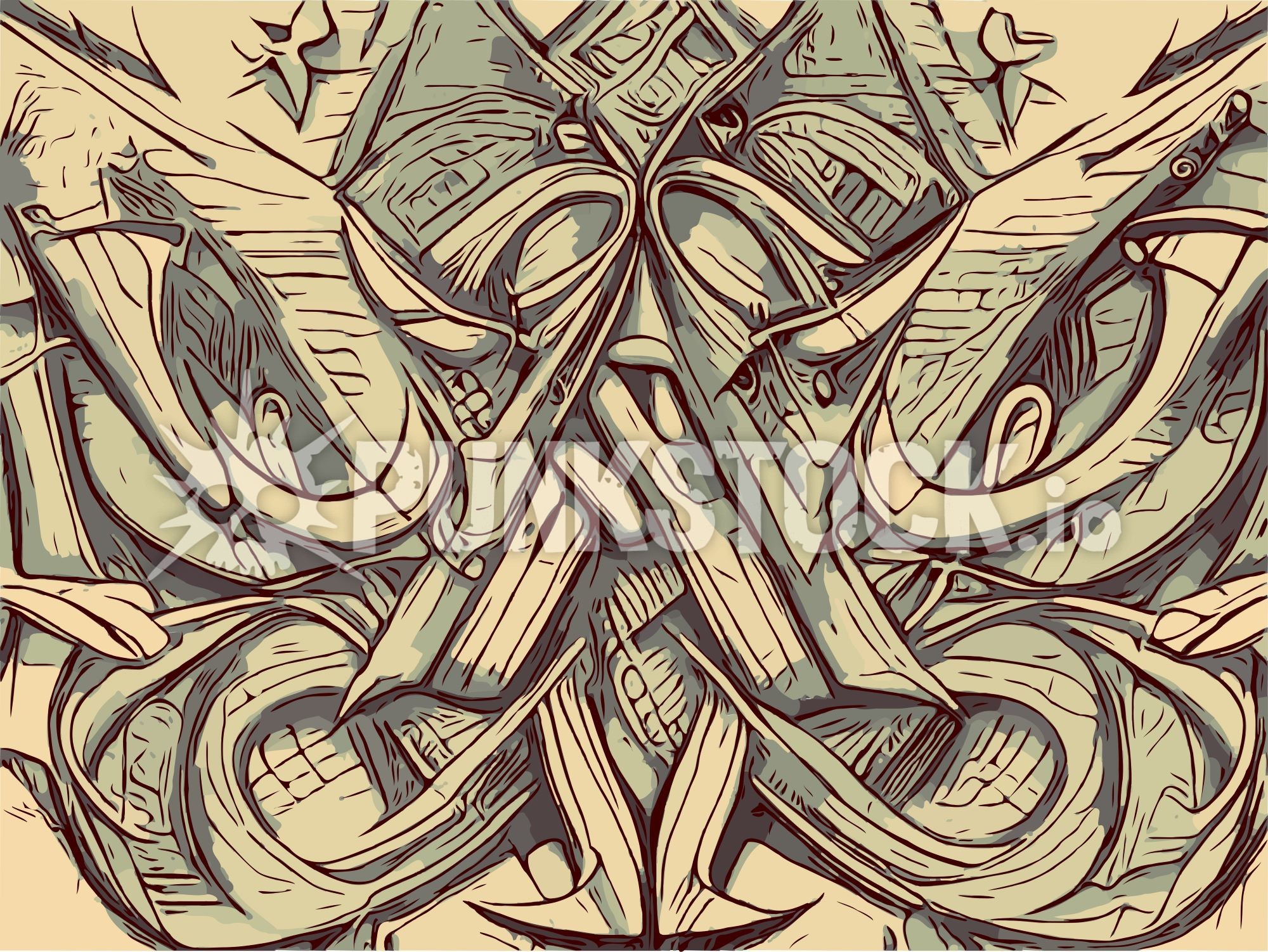 Grafiti graffiti graffitti vector graphic