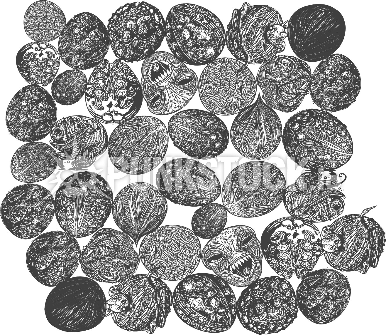 Ornamental ornament embellishment vector graphic