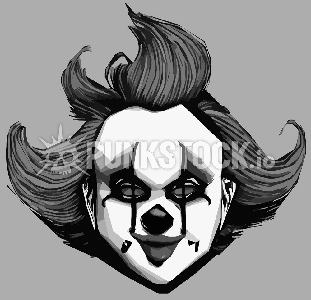 Clown clowns jester vector graphic