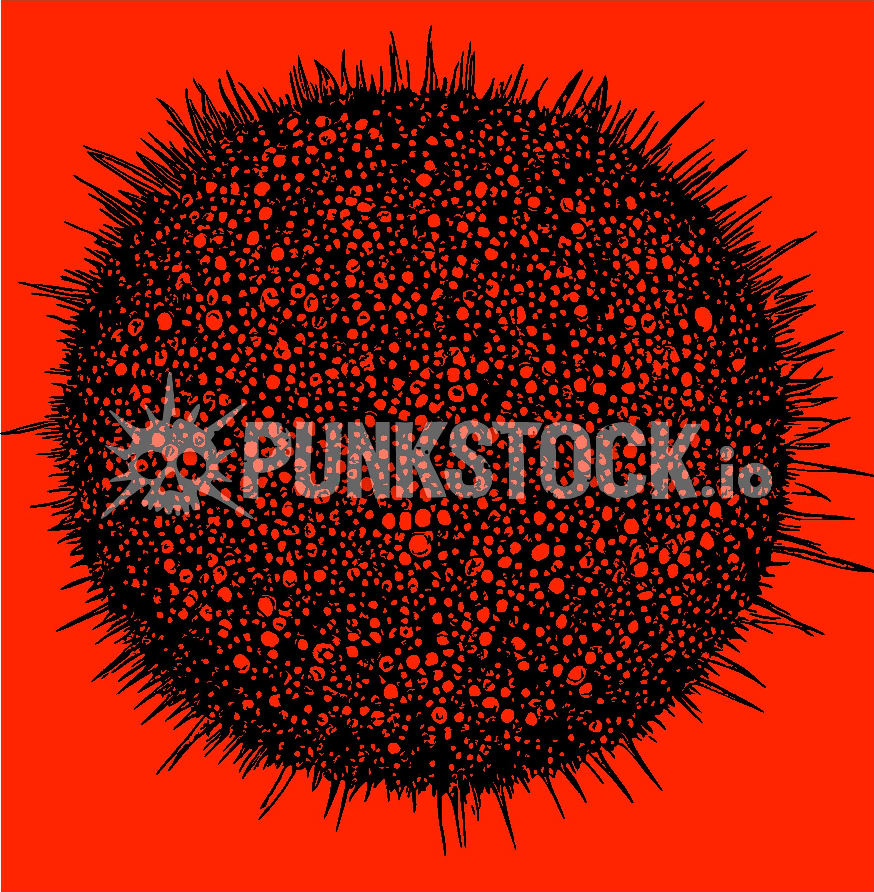 Balls cluster seeds vector graphic