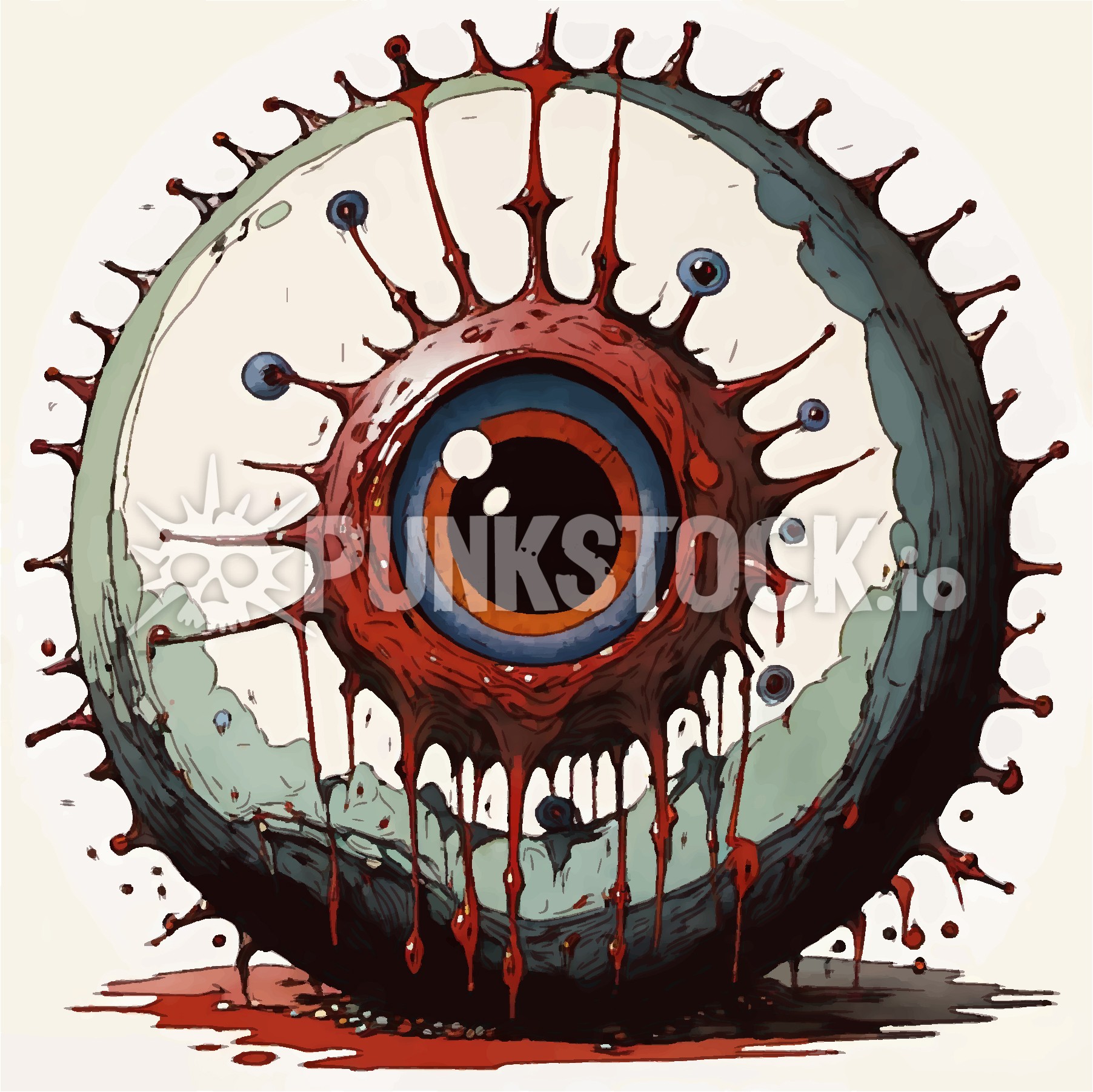Eyes eyeball eyeballs vector graphic
