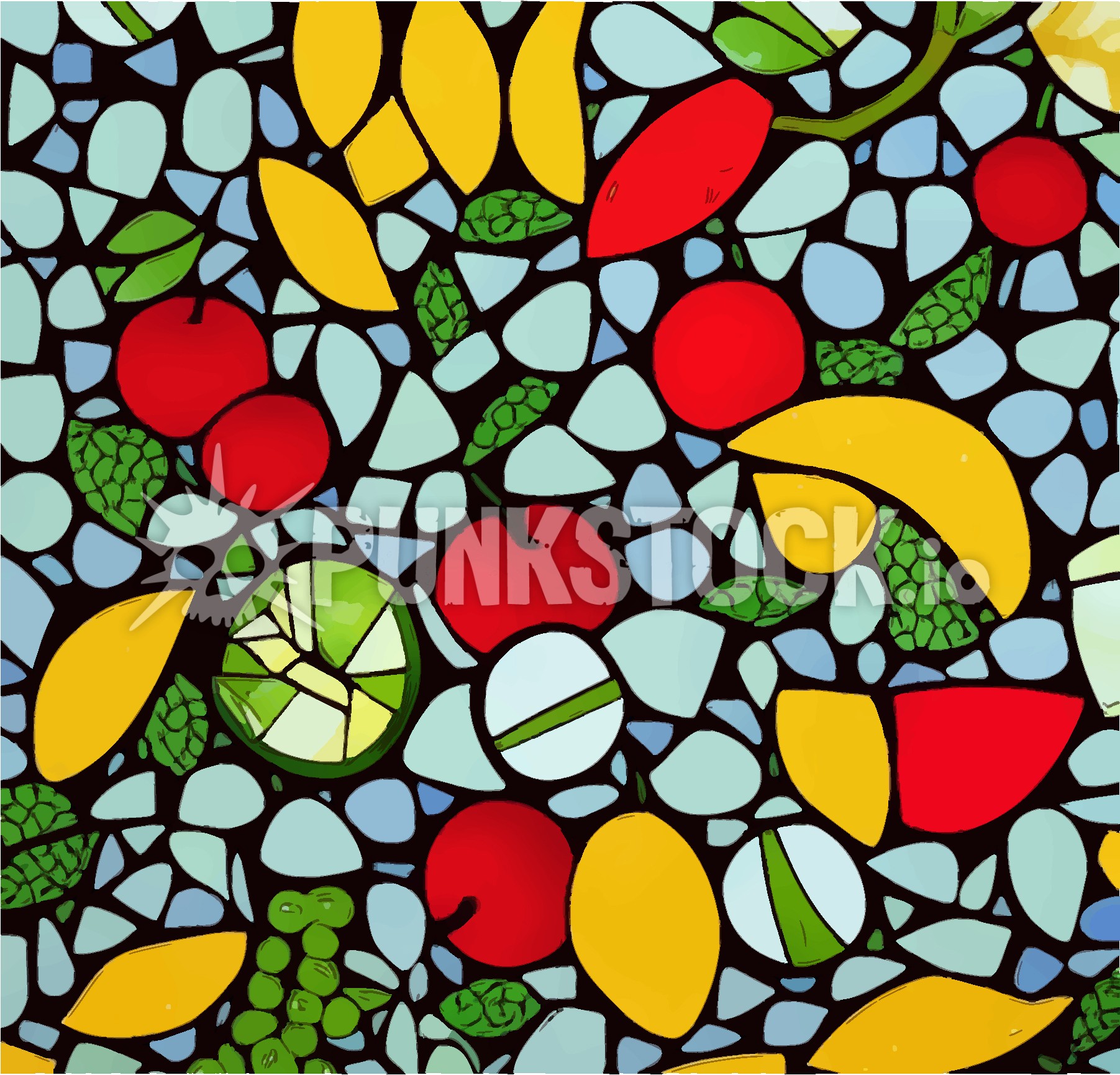 Colorful colourful colour vector graphic