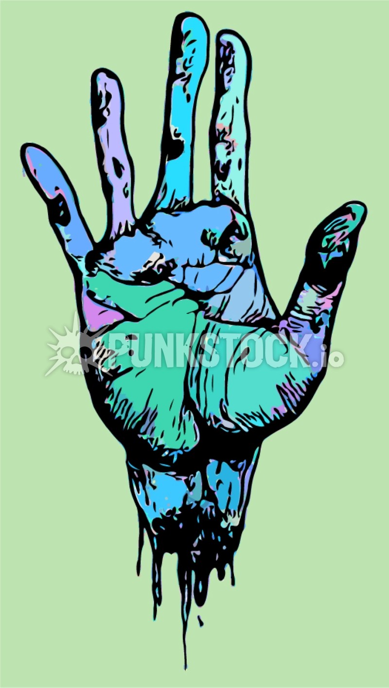 Hand hands finger vector graphic