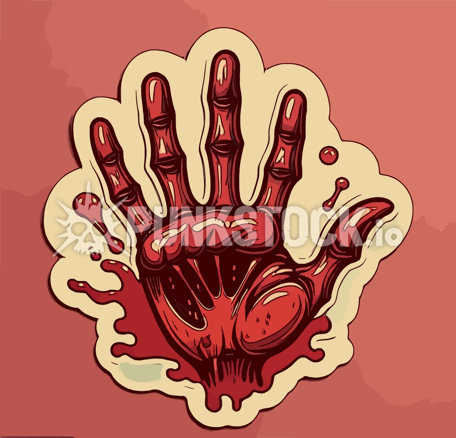 Hand hands finger vector graphic