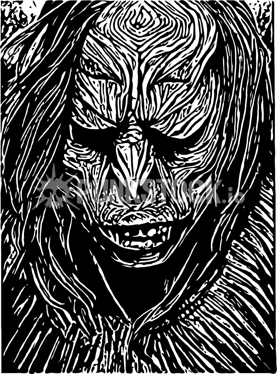 Animal black whitebeast vector graphic