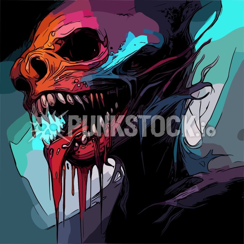 Alien aliens xenomorph vector graphic