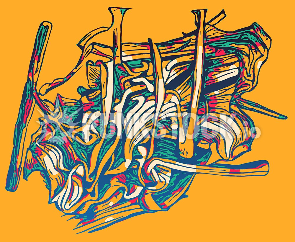 Grafiti graffiti grafitti vector graphic