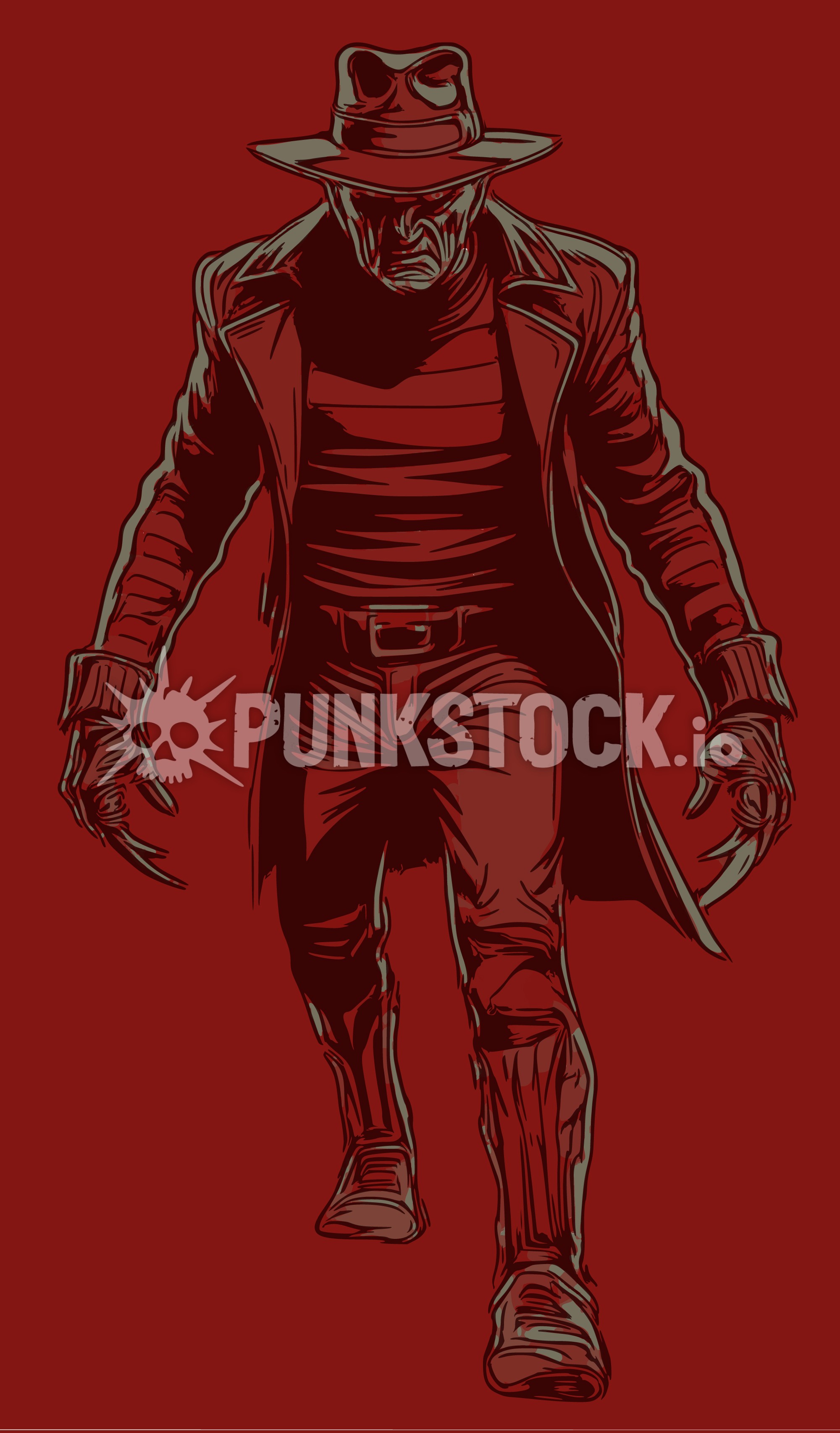 Freddy kruger krueger vector graphic