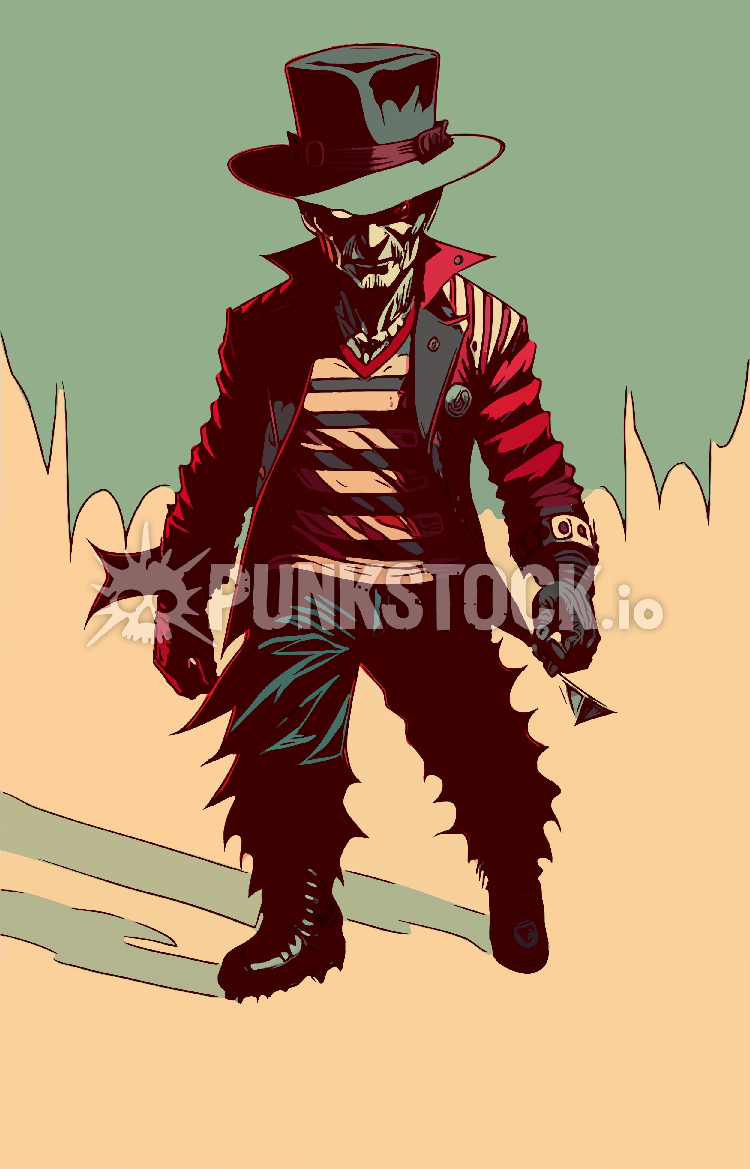 Freddy kruger krueger vector graphic
