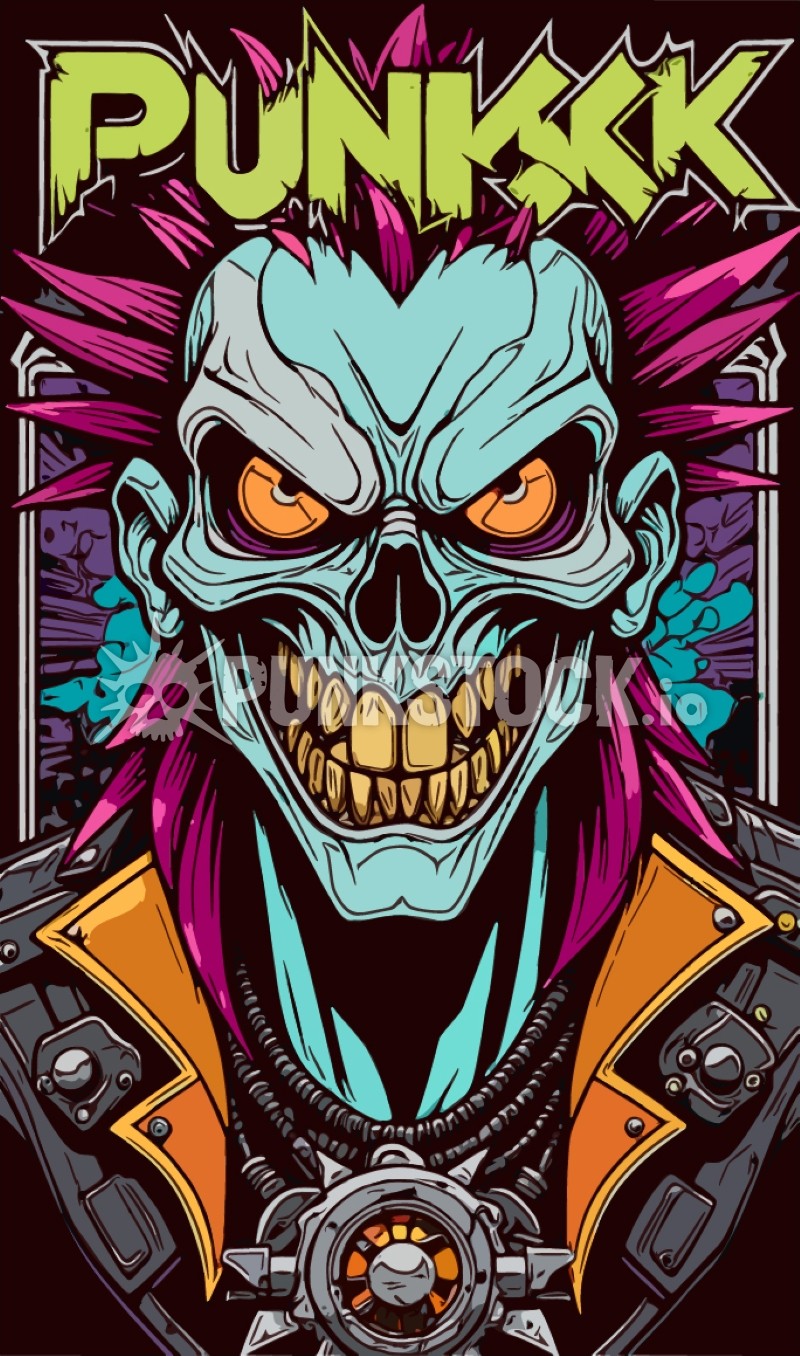 Skull skulls joker vector graphic