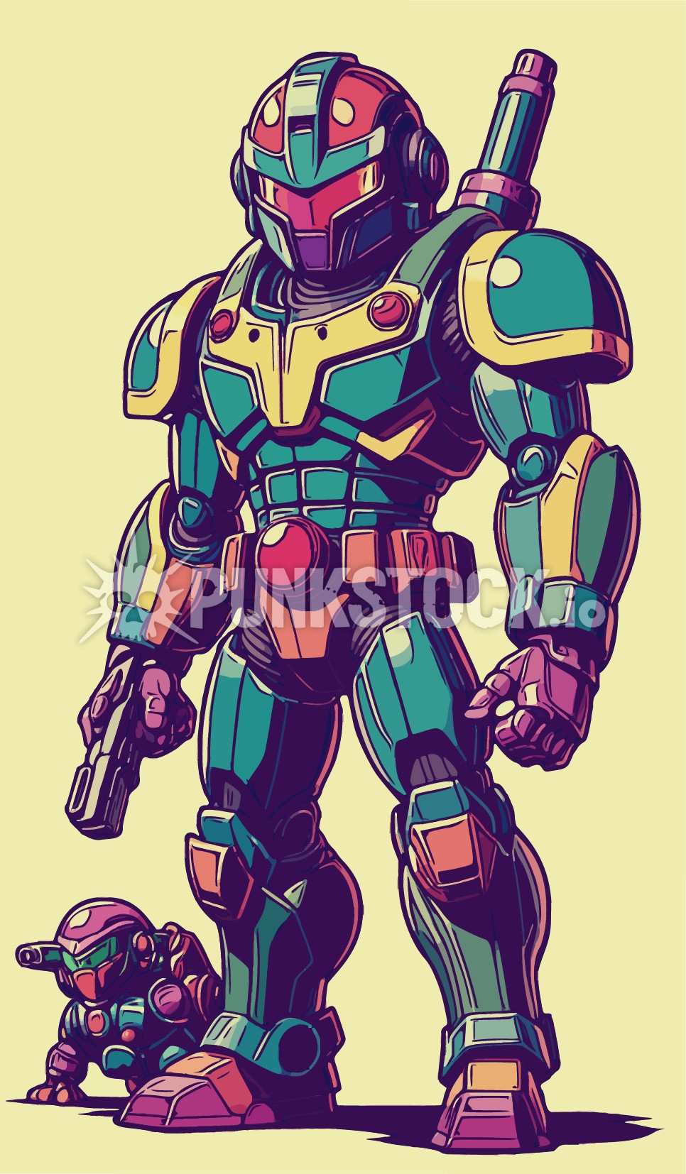 Robot robots android vector graphic