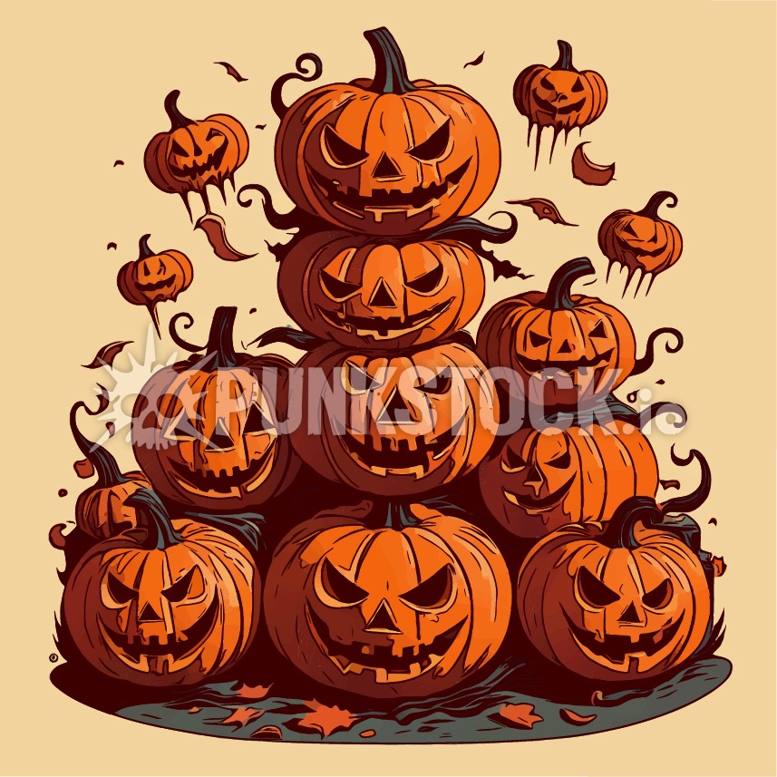 Pumpkin orange pumpkins vector graphic