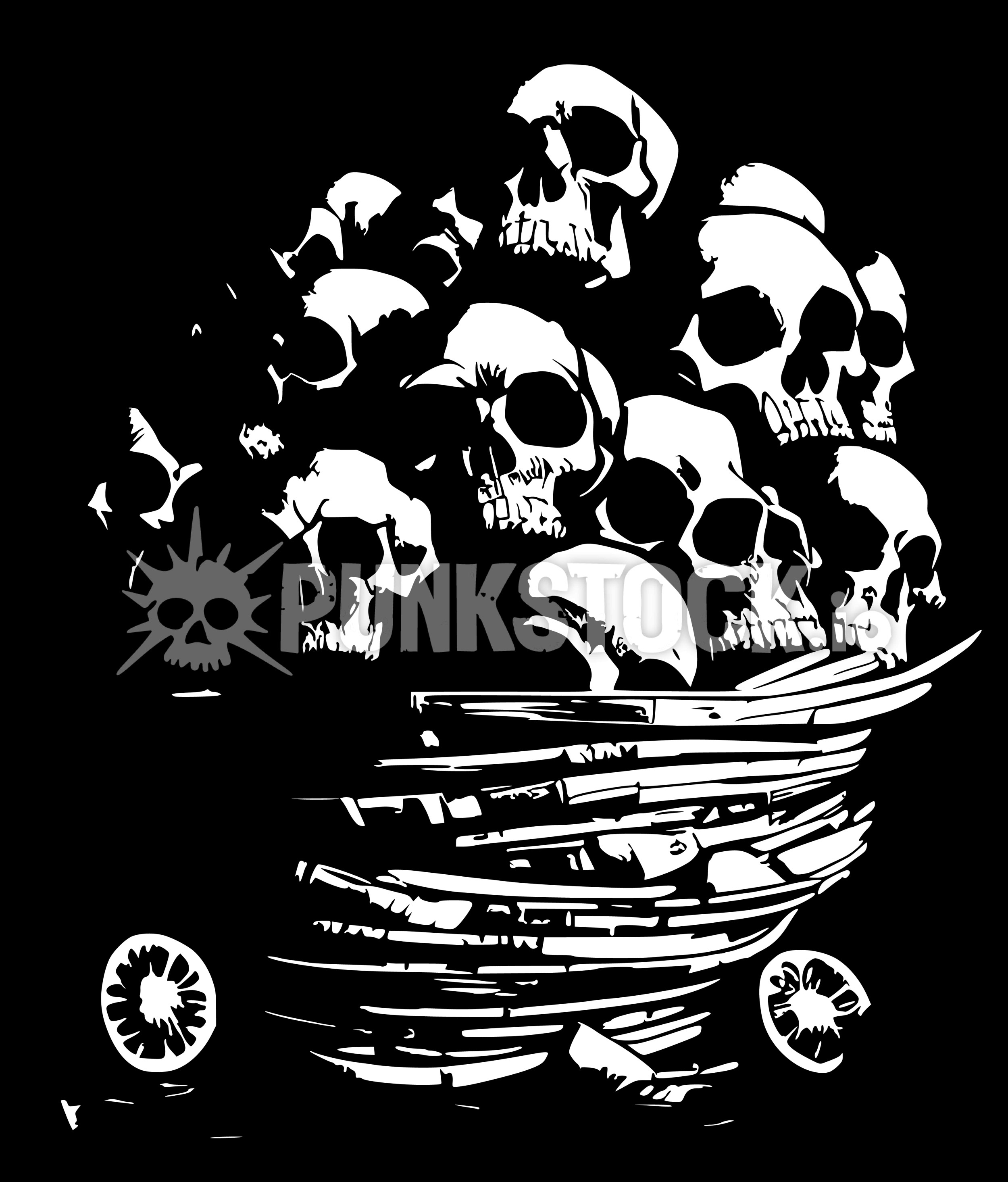 Black white black and white vector graphic